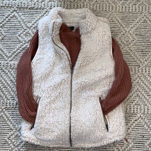 Faux Fur Teddy Vest
